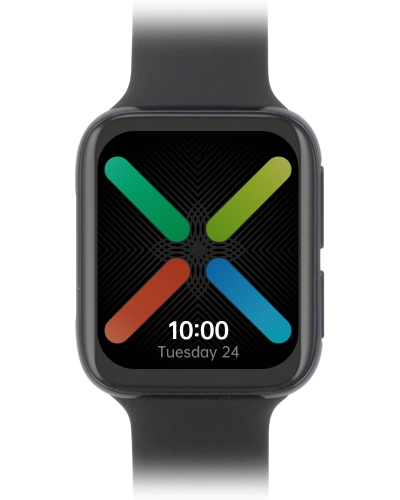 Imagen 1: Vista frontal del OPPO Watch - Black