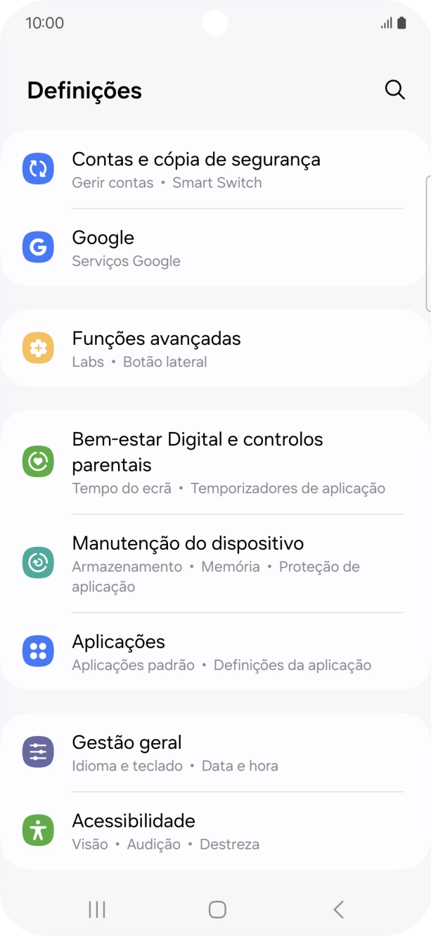 Prima Contas e cópia de segurança.