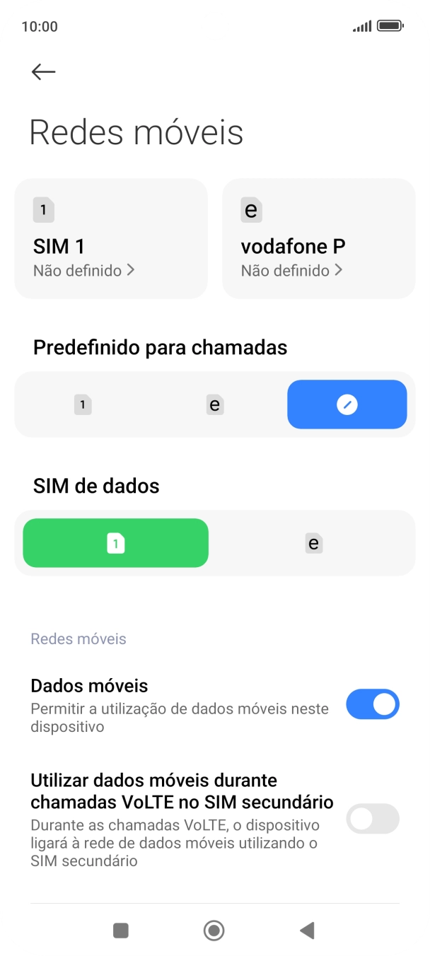 Prima a tecla de início para terminar e voltar ao ecrã inicial.