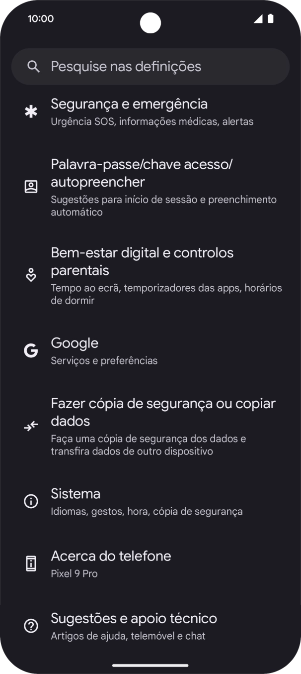 Prima Google.