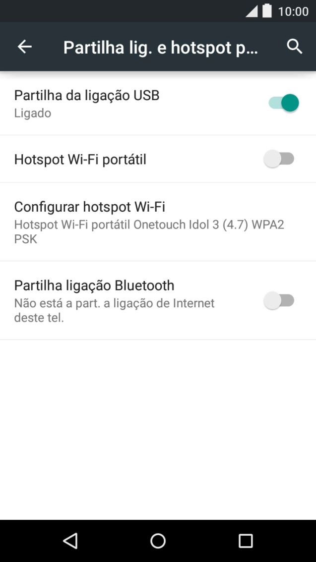 Prima a tecla de início para terminar e voltar ao ecrã inicial.