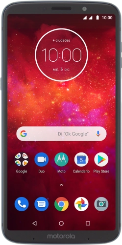 Imagen 1: Vista frontal del Motorola Moto Z3 Play - Black