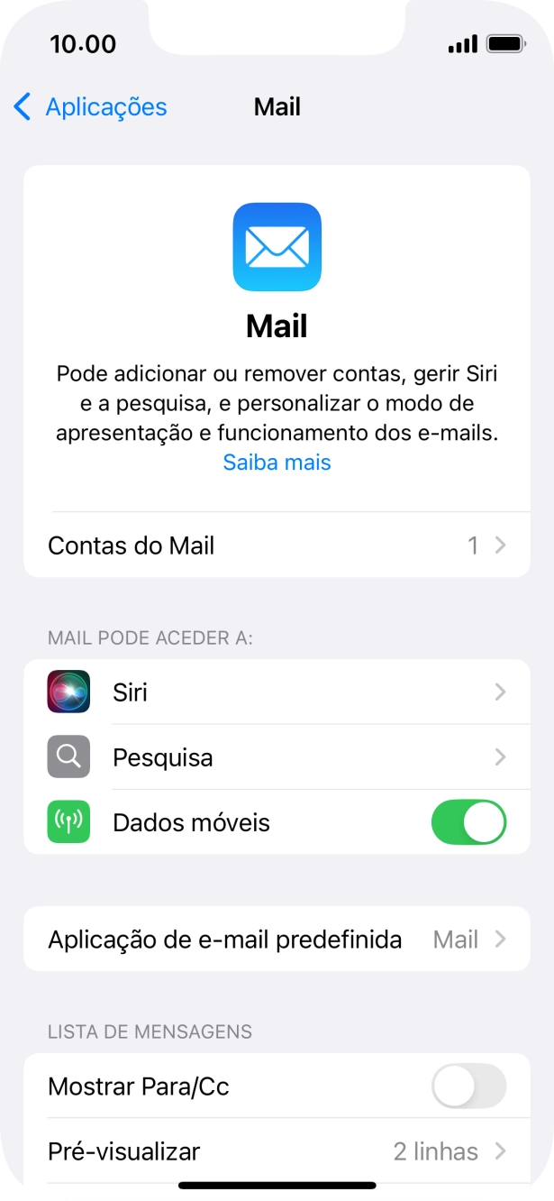 Prima Contas do Mail.