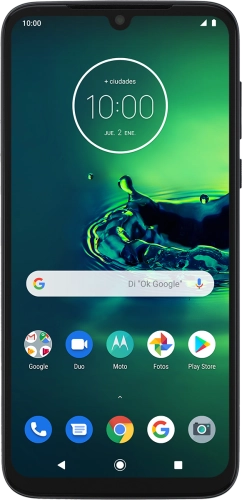 Imagen 1: Vista frontal del Motorola Moto G8 PLUS - MidnightBlue