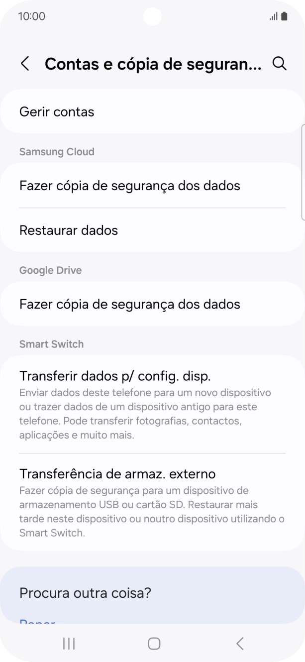 Prima Gerir contas.