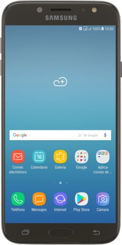 Imagen 1: Vista frontal del Samsung Galaxy J7 2017 (J730F) - Black
