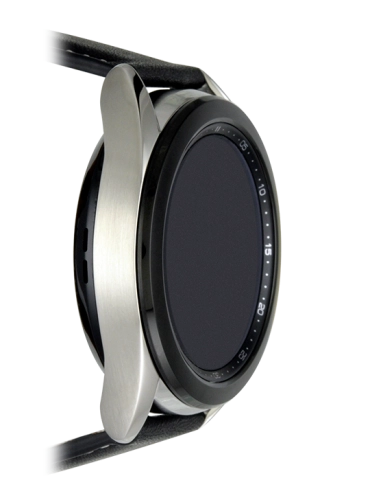Imagen 3: Vista del lateral izquierdo del Samsung Galaxy Watch3 - Silver