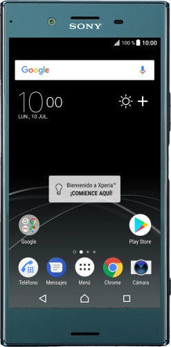 Imagen 1: Vista frontal del Sony Xperia XZ Premium - Black