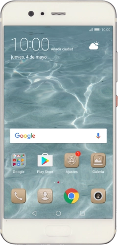 Imagen 1: Vista frontal del Huawei P10 - White