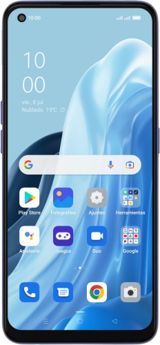 Imagen 1: Vista frontal del OPPO Find X5 Lite - MidnightBlue