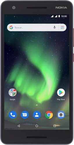 Imagen 1: Vista frontal del Nokia 2.1 - MidnightBlue