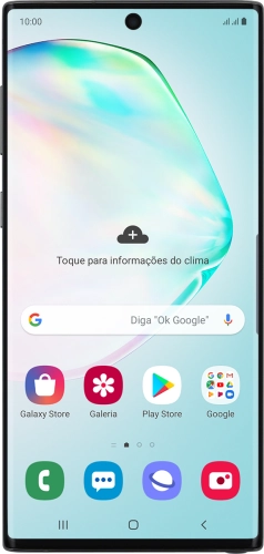 Imagen 1: Vista frontal del Samsung Galaxy Note10 - Silver