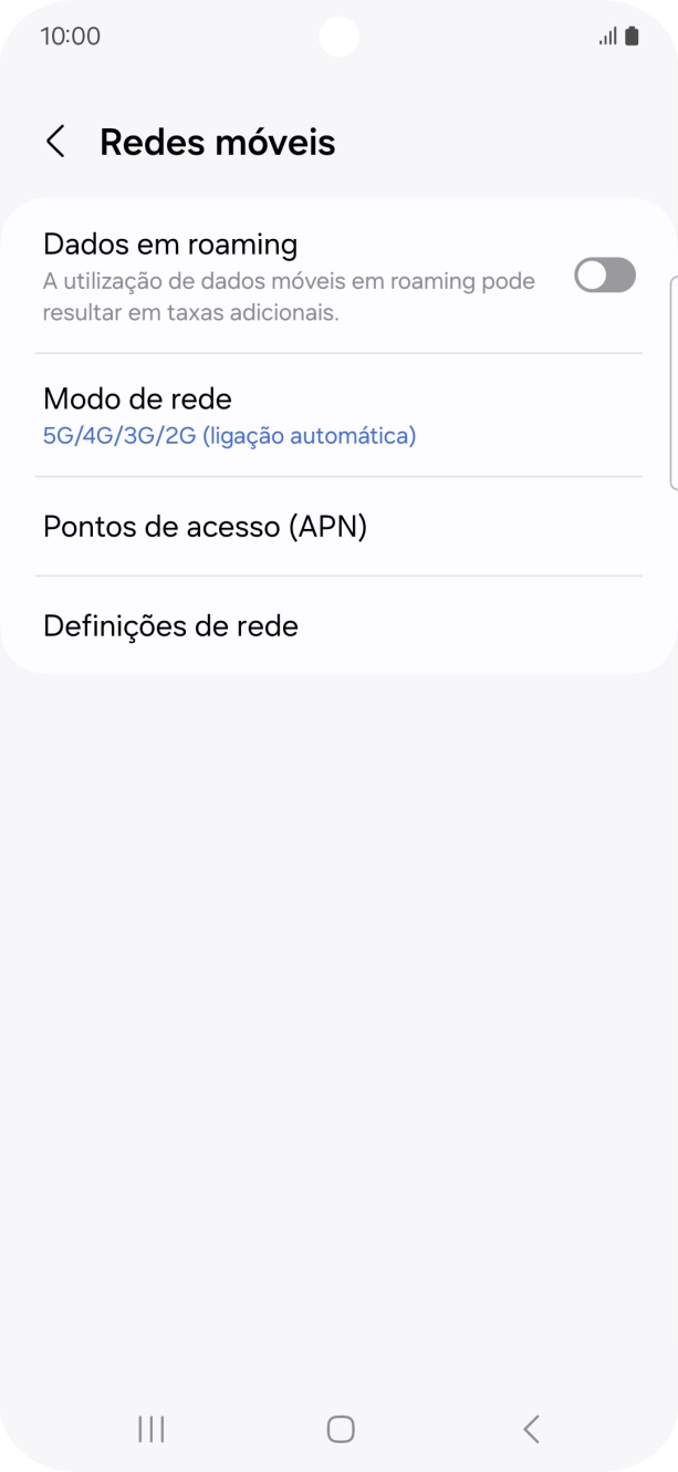 Prima Modo de rede.