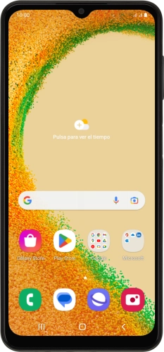 Imagen 1: Vista frontal del Samsung Galaxy A04s - Black