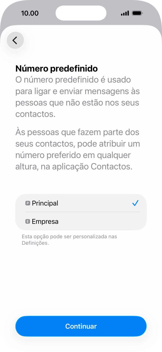Prima Continuar.