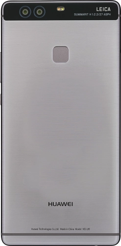 Imagen 2: Vista posterior del Huawei P9 Plus - LightGray