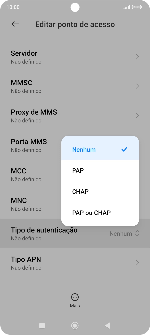 Prima Nenhum.