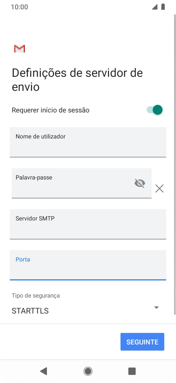 Prima a lista suspensa junto a 