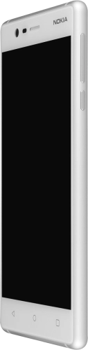 Imagen 4: Vista del lateral derecho del Nokia 3 - Silver