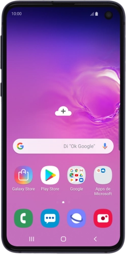 Imagen 1: Vista frontal del Samsung Galaxy S10e - Green