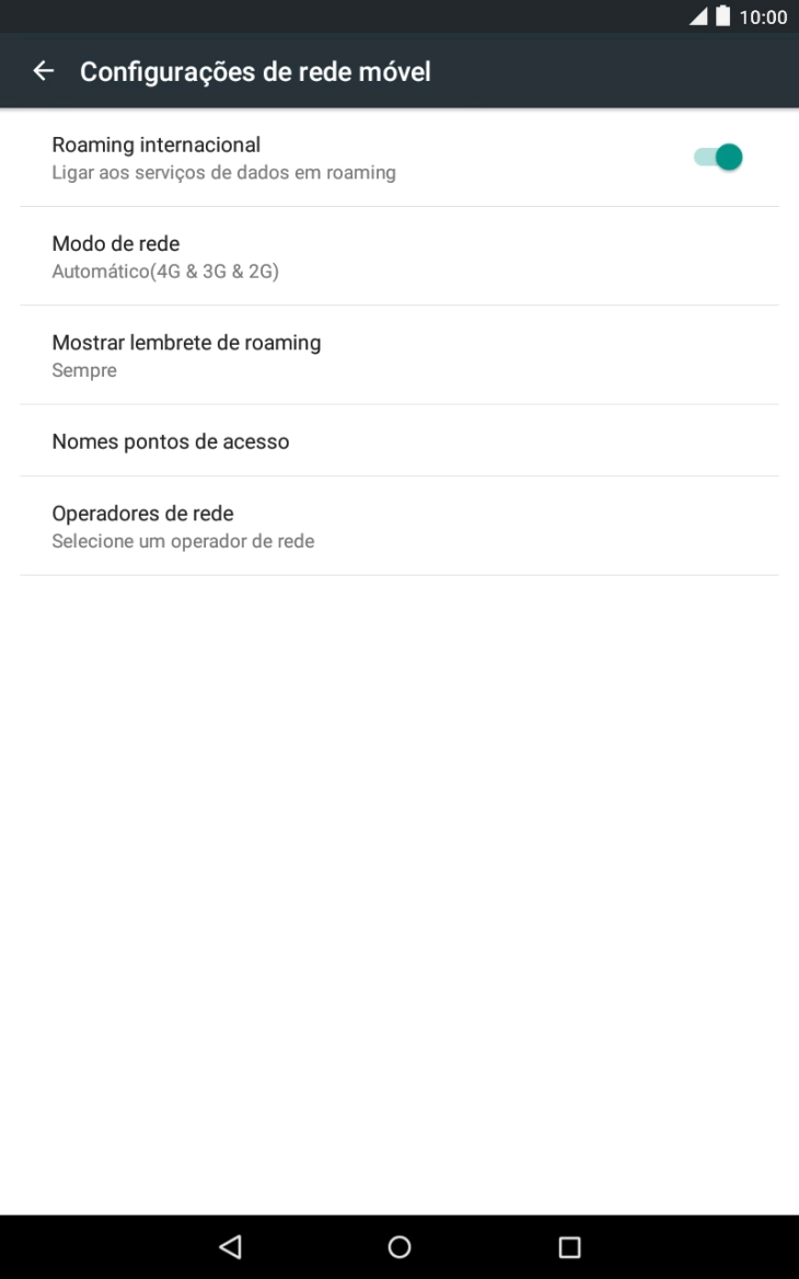 Prima Nomes pontos de acesso.