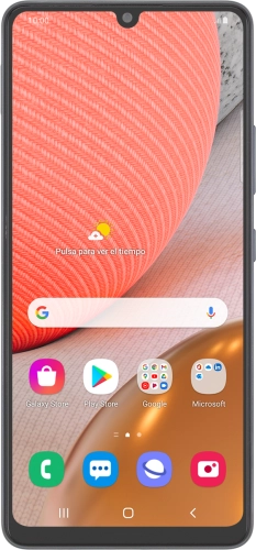 Imagen 1: Vista frontal del Samsung Galaxy A42 5G - Black