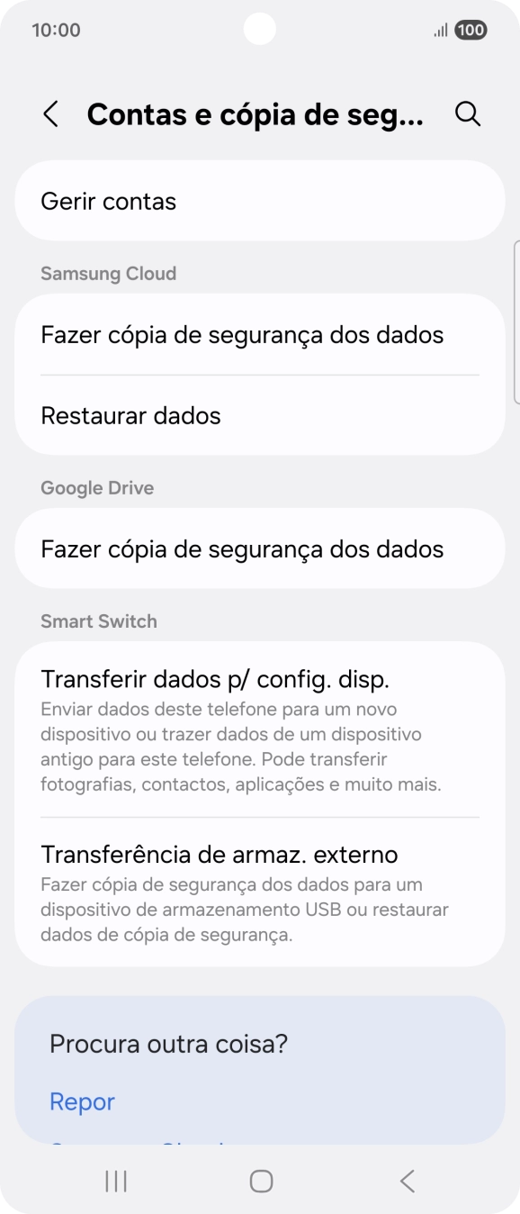 Prima Gerir contas.