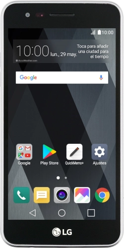 Imagen 1: Vista frontal del LG K4 (2017) - DarkGray