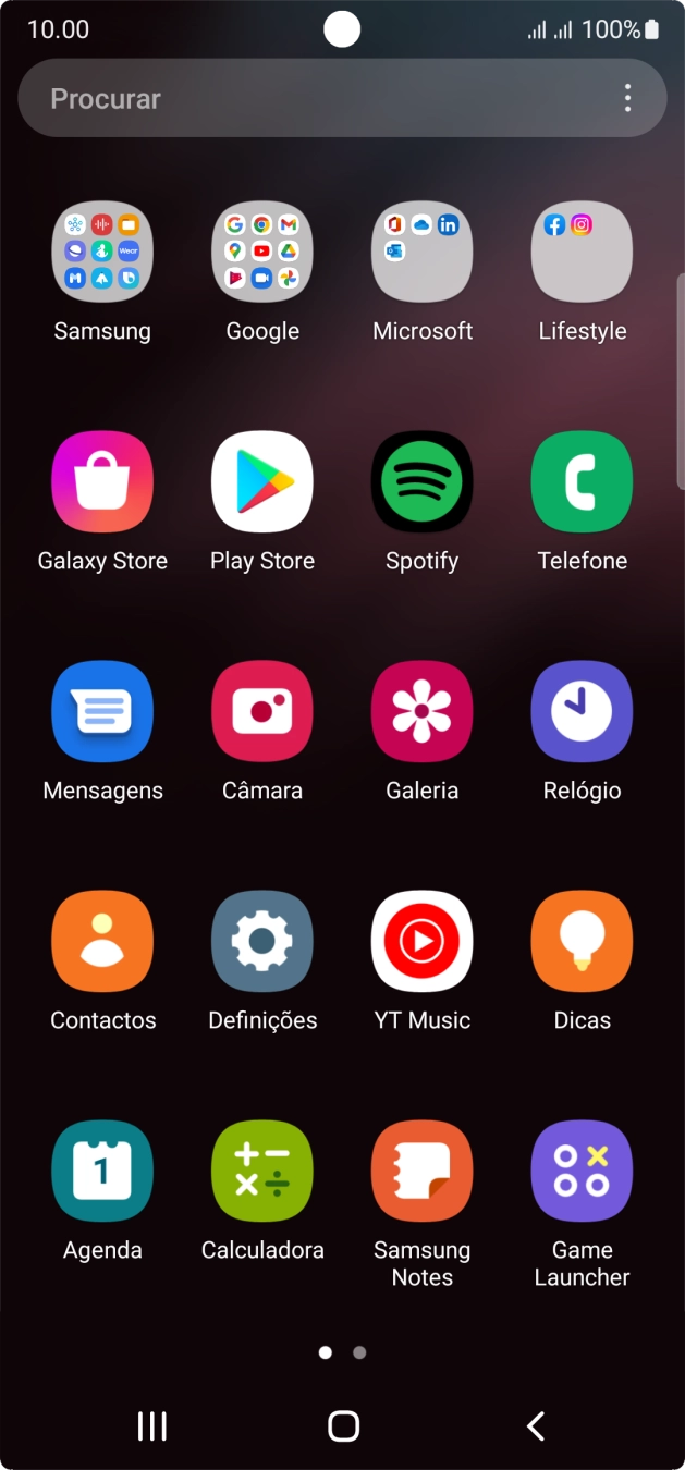 Prima Samsung.