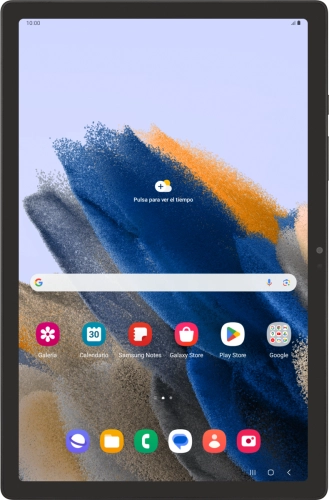 Imagen 1: Vista frontal del Samsung Galaxy Tab A8 - Black