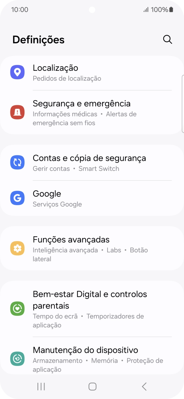 Prima Contas e cópia de segurança.