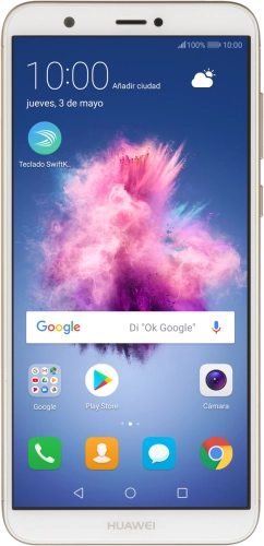 Imagen 1: Vista frontal del Huawei P smart - Gold
