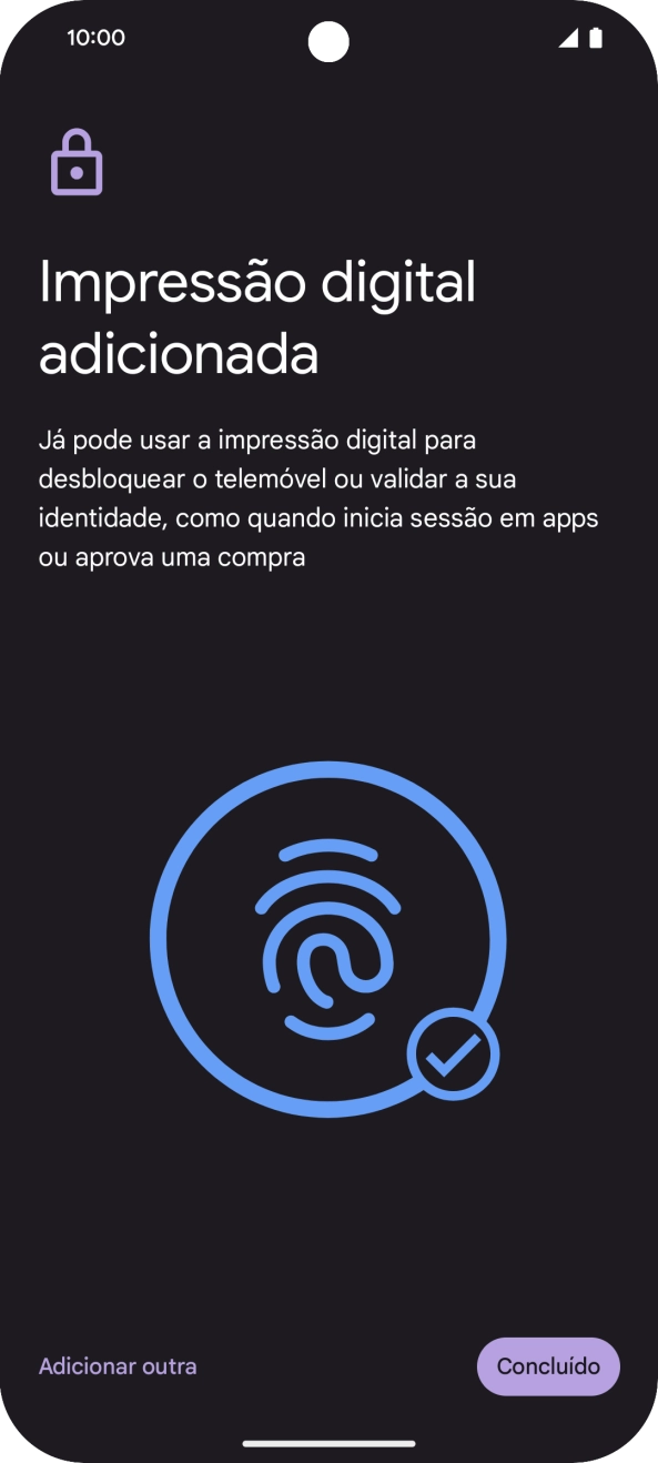 Prima Concluído.