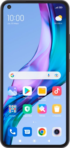 Imagen 1: Vista frontal del Xiaomi 11 Lite 5G NE - Black