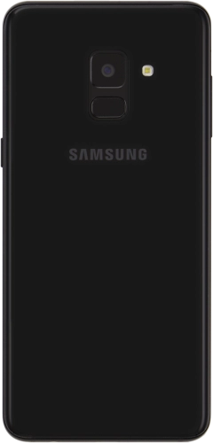 Imagen 2: Vista posterior del Samsung Galaxy A8 2018 - Black