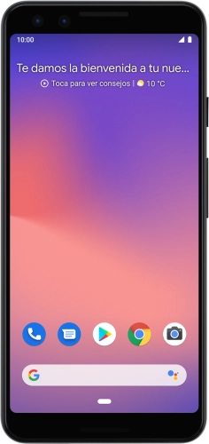Imagen 1: Vista frontal del Google Pixel 3 - Black