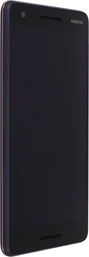 Imagen 3: Vista del lateral izquierdo del Nokia 2.1 - MidnightBlue