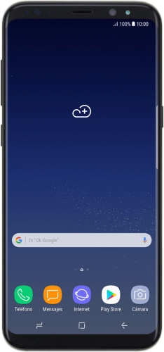 Imagen 1: Vista frontal del Samsung Galaxy S8+ - Black