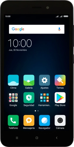 Imagen 1: Vista frontal del Xiaomi Redmi 4A - Black