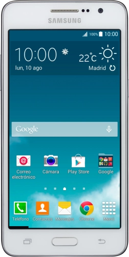 Imagen 1: Vista frontal del Samsung Galaxy Grand Prime - White