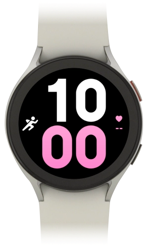Imagen 1: Vista frontal del Samsung Galaxy Watch5 - Silver