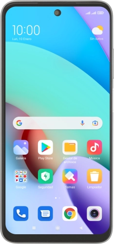 Imagen 1: Vista frontal del Xiaomi Redmi 10 - White
