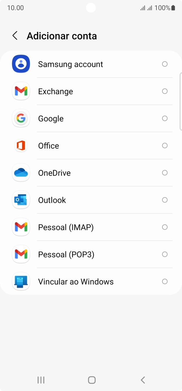Prima Pessoal (IMAP).