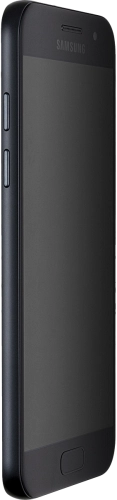 Imagen 3: Vista del lateral izquierdo del Samsung Galaxy A3 (2017) - Black