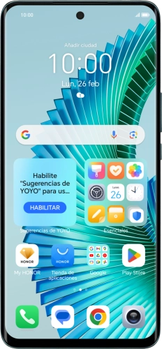 Imagen 1: Vista frontal del HONOR Magic6 Lite - Green