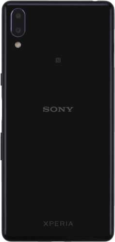 Imagen 2: Vista posterior del Sony Xperia L3 - Black