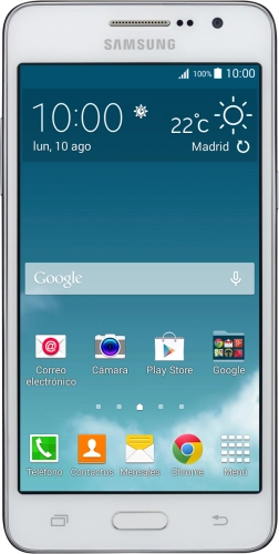 Imagen 1: Vista frontal del Samsung Galaxy Grand Prime - White