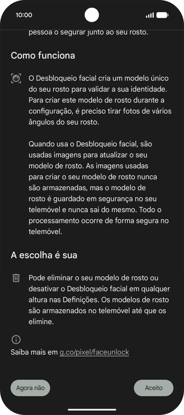 Prima Agora não.