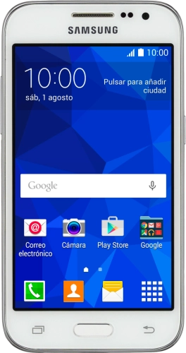 Imagen 1: Vista frontal del Samsung Galaxy Core Prime - Black