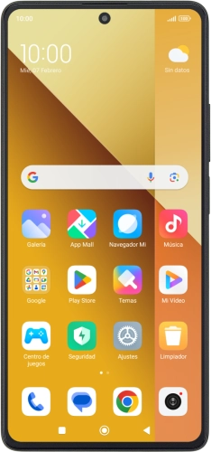 Imagen 1: Vista frontal del Xiaomi Redmi Note 13 5G - Black
